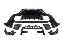 Mercedes GLC coupe C253 2016-2023 Heckdiffusor mit Endrohren Black (Design AMG63) Foto 7