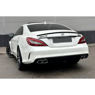 Heckdiffusor mit Endrohren Black (2015-2018, CLS63 Design)