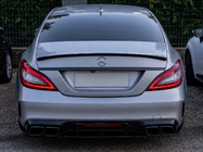 Mercedes CLS C218 2011-2018 Heckdiffusor mit Endrohrblenden Black (2015-2018, GT63 Design) Foto 4