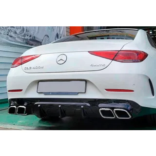 Heckdiffusor mit Endrohren (Design GT63)