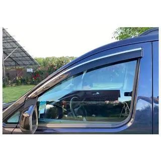 Windabweiser mit Chromleiste (2 Stk., Sunplex Chrome) Ford Connect 2021- Foto 1