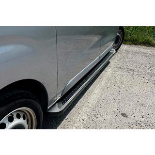 Trittbretter Allmond Black (2 Stk., Aluminium) Opel Zafira Life 2019- Foto 1
