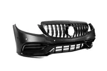 Mercedes C-class W205 2014-2021 Frontstoßstange komplett (AMG C63-Design 2018-2021) Foto 5