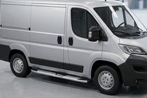 Opel Movano 2021- Seitenschweller Mevsim Grey (2 Stk., Aluminium) Nur für kurzen Radstand Foto 1