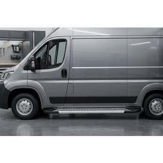 Seitenschweller New Vision Grey (2 Stk., Aluminium) Opel Movano 2021- Foto 1