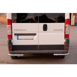 Hintere Eckschutzrohre AK003 (2 Stk., Edelstahl) Opel Movano 2021- Foto 4