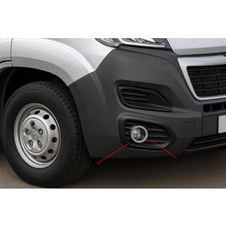 Abdeckungen für Nebelscheinwerfer (4 Stk, Edelstahl) Opel Movano 2021- Foto 1