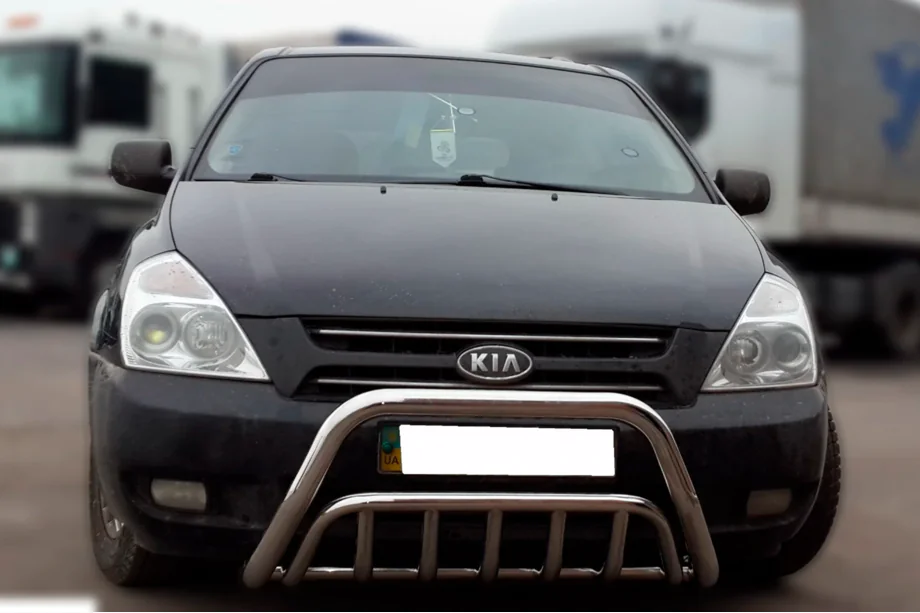 Kia Carnival 2002-2013 Frontbügel WT002 (2006-2013, Edelstahl) Image