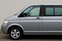 Volkswagen T5 Multivan 2003–2010 T&uuml;rleisten Abdeckungen EuroCap Foto 1