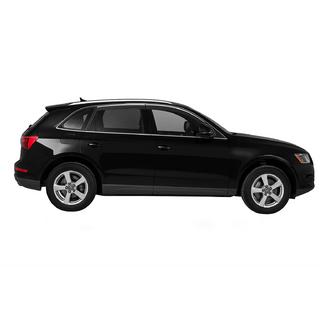 Windabweiser mit Chromleiste Niken Luxury (4 Stk) Audi Q5 2008-2017 Foto 3