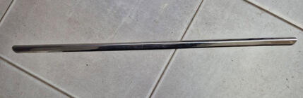 Range Rover III L322 2002-2012 B-Ware Chromleiste über dem Kennzeichen (Carmos Edelstahl) Foto 3