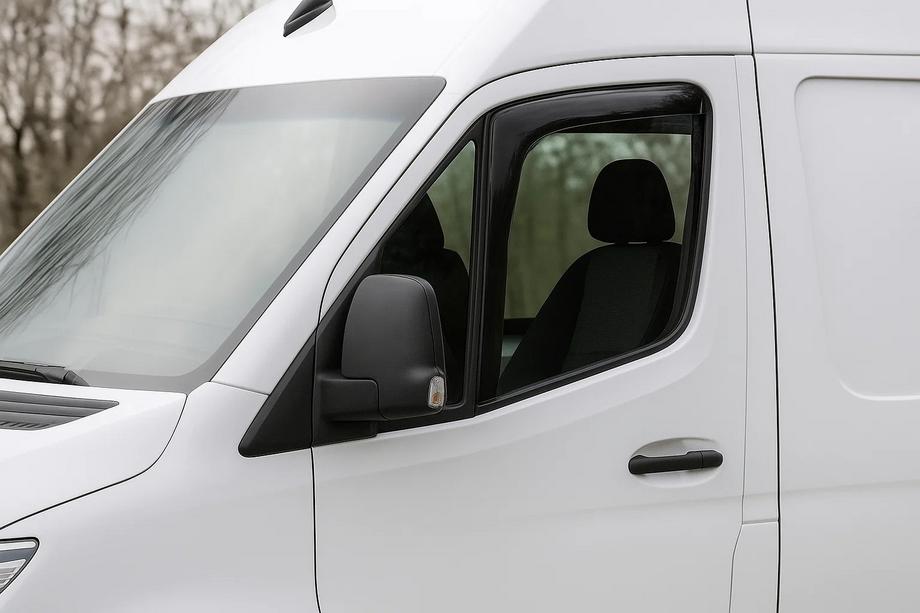 Mercedes Sprinter W907/W910 2018- Einschub-Windabweiser Niken Luxury (2 Stk) Image