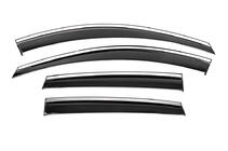 Chevrolet Captiva 2006-2019 Windabweiser mit Chromleiste Niken Luxury (4 Stk) Foto 1