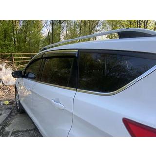 Windabweiser mit Chromleiste Niken Luxury (4 Stk) Foto 3