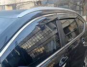 Honda CRV 2012-2016 Windabweiser mit Chromleiste Niken Luxury (4 Stk) Foto 2