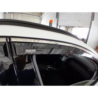 Windabweiser mit Chromleiste Niken Luxury (4 Stk) Hyundai Tucson NX4 2021- Foto 3