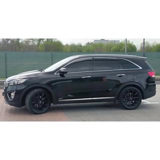 Windabweiser mit Chromleiste Niken Luxury (4 Stk) Kia Sorento III UM 2014-2020 Foto 4