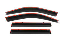 Toyota Land Cruiser Prado 120 2002-2009 Windabweiser mit Chromleiste Niken Luxury (4 Stk) Foto 4