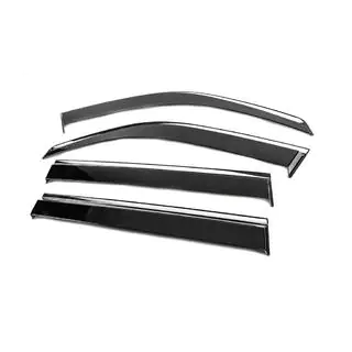Windabweiser mit Chromleiste Niken Luxury (4 Stk) Lexus LX470 1998-2007 Foto 2