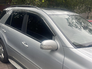 Mercedes ML W164 2005-2011 Windabweiser mit Chromleiste Niken Luxury (4 Stk) Foto 6
