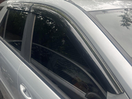 Mercedes ML W164 2005-2011 Windabweiser mit Chromleiste Niken Luxury (4 Stk) Foto 5