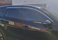 Mazda CX-5 2012-2017 Windabweiser mit Chromleiste Niken Luxury (4 Stk) Foto 3