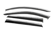 Mazda CX-9 2017- Windabweiser mit Chromleiste Niken Luxury (4 Stk) Foto 2