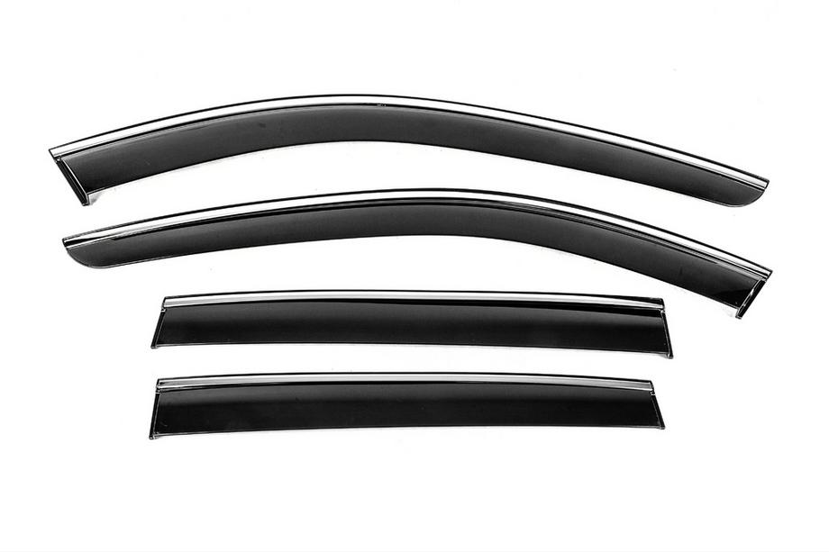Mazda CX-50 2022- Windabweiser mit Chromleiste Niken Luxury (4 Stk) Image