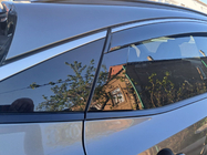 Nissan Ariya 2022- Windabweiser mit Chromleiste Niken Luxury (4 Stk) Foto 4