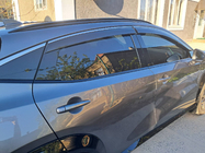 Nissan Ariya 2022- Windabweiser mit Chromleiste Niken Luxury (4 Stk) Foto 2
