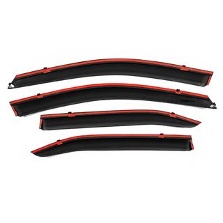 Windabweiser mit Chromleisten Niken Luxury (EU, 4 Stk) Toyota Camry 2006-2011 Foto 3