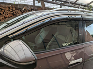 Volkswagen ID.6 2021- Windabweiser mit Chromleiste Niken Luxury (4 Stk) Foto 5