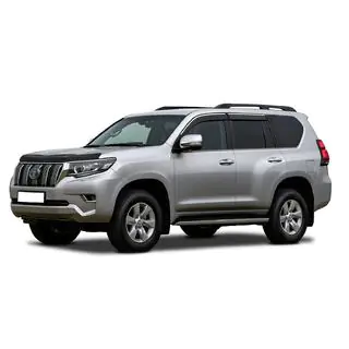 Chrom Windabweiser Niken Luxury (4 Stk) Toyota Land Cruiser Prado 150 2009-2023 Foto 1