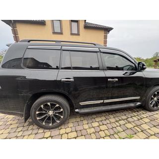 Windabweiser mit Chromleisten Niken Luxury (6 Stk) Toyota Land Cruiser 200 2007-2021 Foto 3
