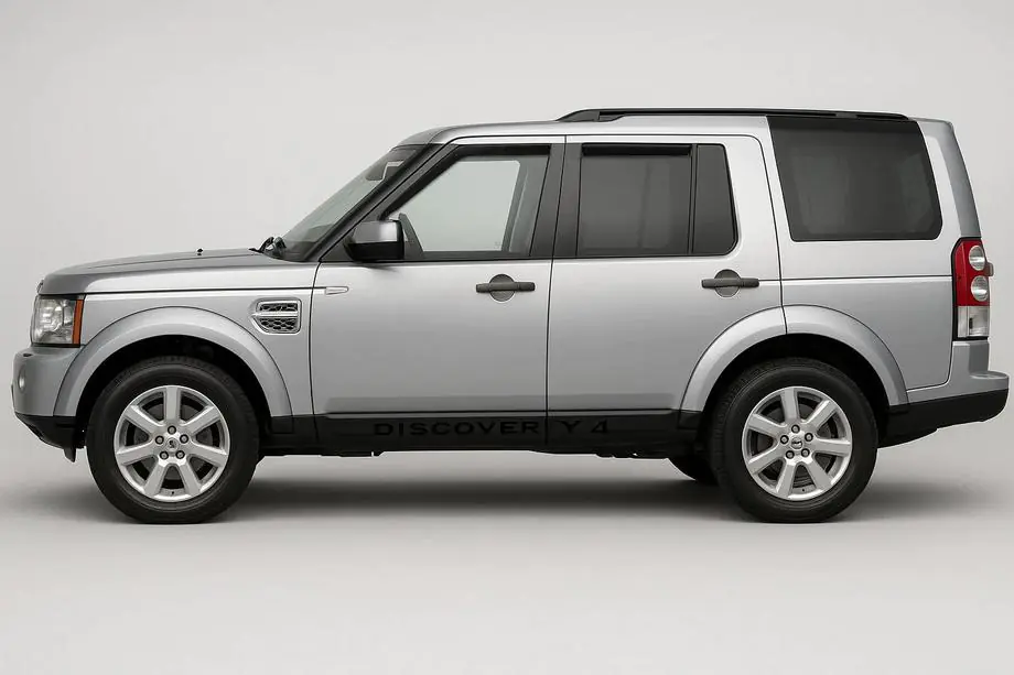 Land Rover Discovery III 2004–2009 Windabweiser zum Einstecken Niken Luxury (4 Stk) Foto 1
