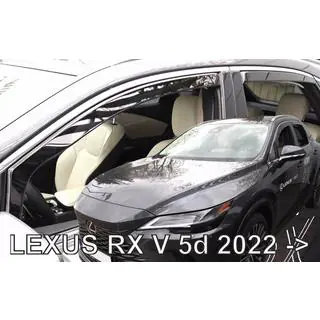 Windabweiser zum Einstecken Niken Luxury (4 Stk) Lexus RX 2022- Foto 3