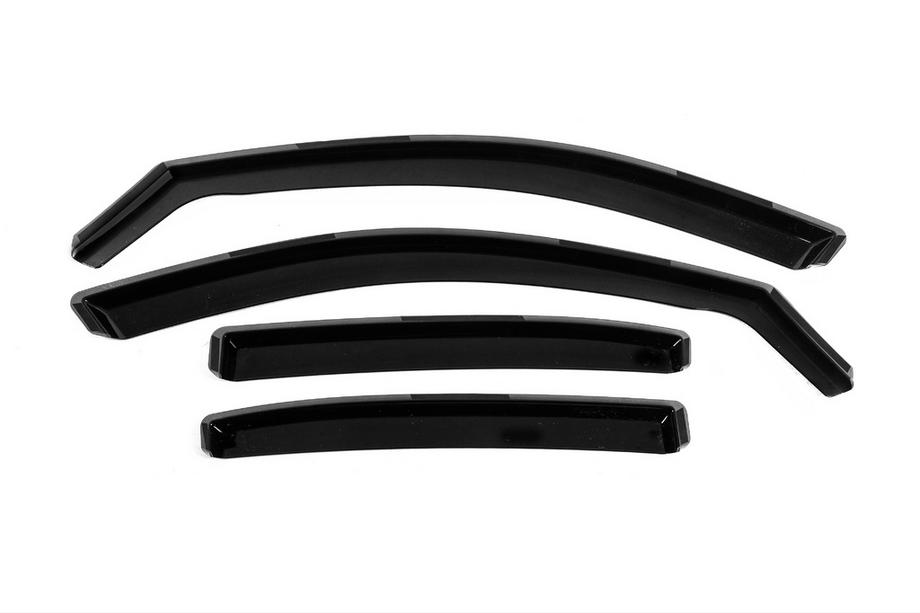 Skoda Octavia II A5 2010-2013 Windabweiser (steckbar, In-Channel) Niken Luxury (Liftback, 4 Stk.) Foto 3