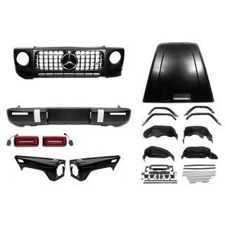 Facelift Kit auf G63 AMG 2018 (unvollständiges Set) Mercedes G сlass W463 1990-2018 Foto 3