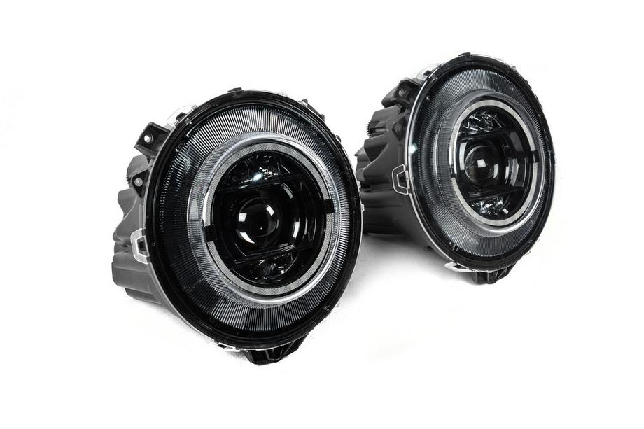 Mercedes G class W463 1990-2018 Frontscheinwerfer mit Modulen Design-2023 Black (2006-2017) Foto 1