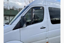 Volkswagen Crafter 2006-2016 Windabweiser zum Einstecken (2 Stk., HEKO) Foto 2