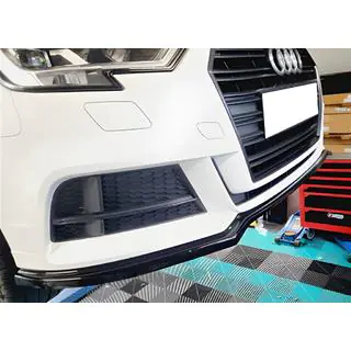 Frontlippe DPT V-2 (Schwarz Glanz) Audi A3 2012-2020 Foto 1