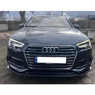 DPT V-1 Frontlippe (für S-Line, 2015-2019, Schwarz glänzend) Foto 4