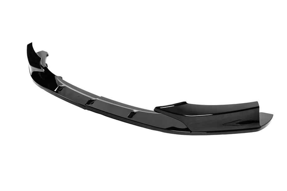 BMW 1 Series F20/F21 2011-2019 Frontlippe DPT V-1 (für M Performance, Schwarz Glanz, 2 Stück) Foto 6