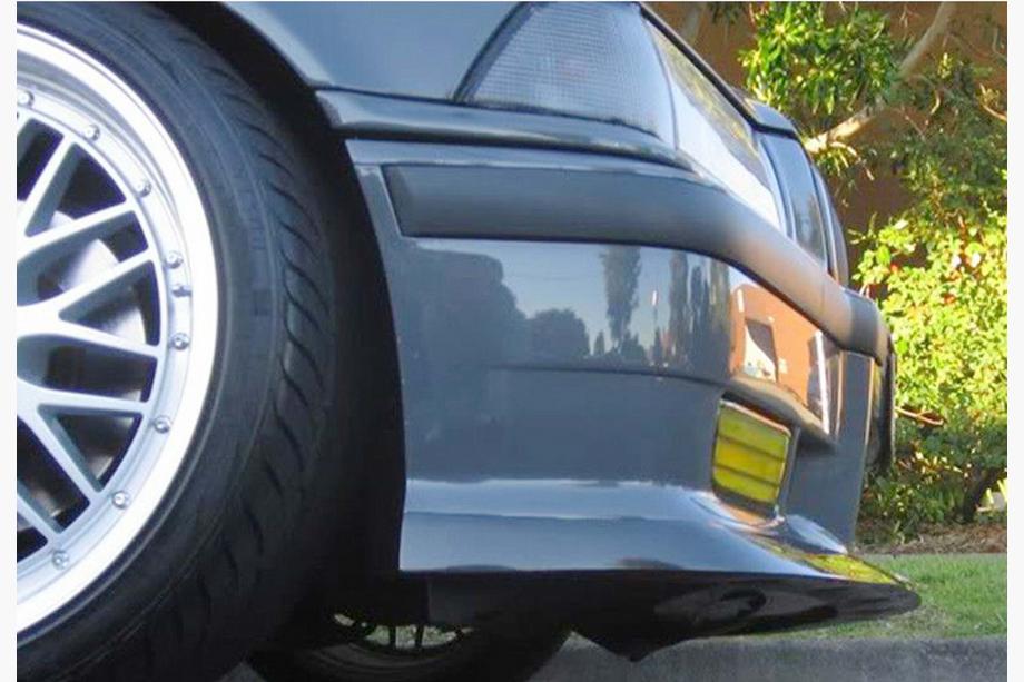BMW 3 Series E36 1990-2000 Frontlippe DPT (für M3, Schwarz Glanz) Foto 2
