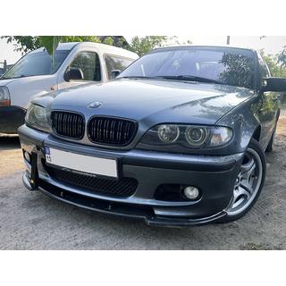 Frontlippe DPT V-1 (Für M Sport, Schwarz Glanz) BMW 3 Series E46 1998-2006 Foto 4