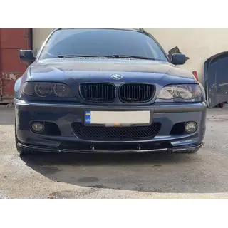 Frontlippe DPT V-1 (Für M Sport, Schwarz Glanz)