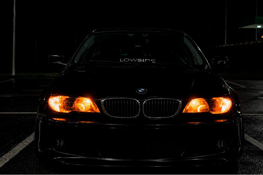 BMW 3 Series E46 1998-2006 Frontlippe DPT V-2 (Für M Sport, Schwarz Glanz) Foto 10