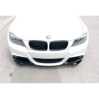 Front Flap Aufsätze DPT (für E90 M-Sport 2008-2011, Schwarz Glanz, 2 Stk) Foto 3