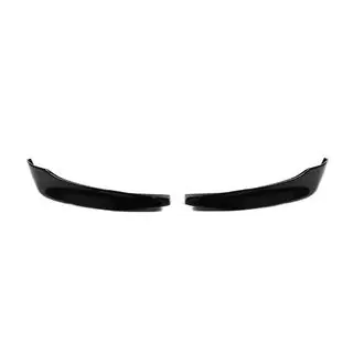 Front Flap Aufsatz DPT (für E90 Base 2005-2008, Schwarz Glanz, 2 Stk) Foto 2