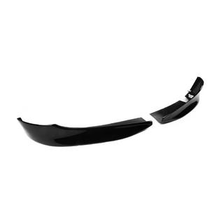Front Flap Aufsatz DPT (für E90 Base 2005-2008, Schwarz Glanz, 2 Stk) Foto 4